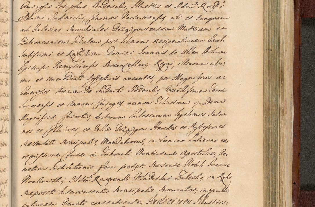 Zdjęcie nr 1603 dla obiektu archiwalnego: Acta actorum episcopalium R. D. Casimiri a Łubna Łubiński, episcopi Cracoviensis, ducis Severiae ab anno 1714 ad annum 1719 conscripta. Volumen II