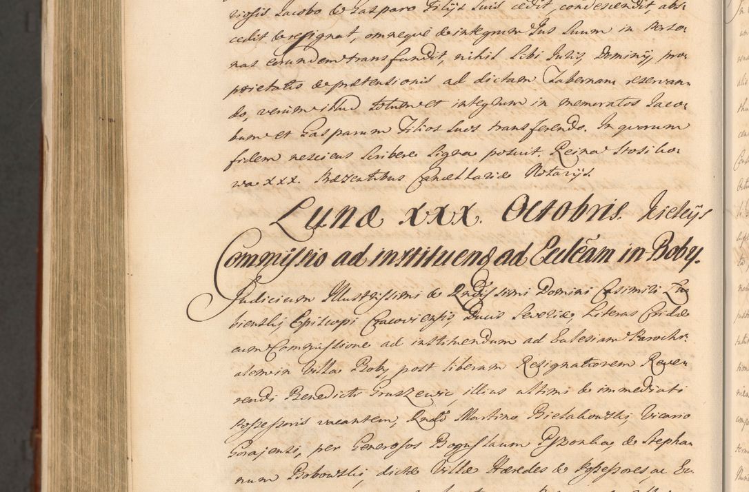 Zdjęcie nr 1792 dla obiektu archiwalnego: Acta actorum episcopalium R. D. Casimiri a Łubna Łubiński, episcopi Cracoviensis, ducis Severiae ab anno 1714 ad annum 1719 conscripta. Volumen II