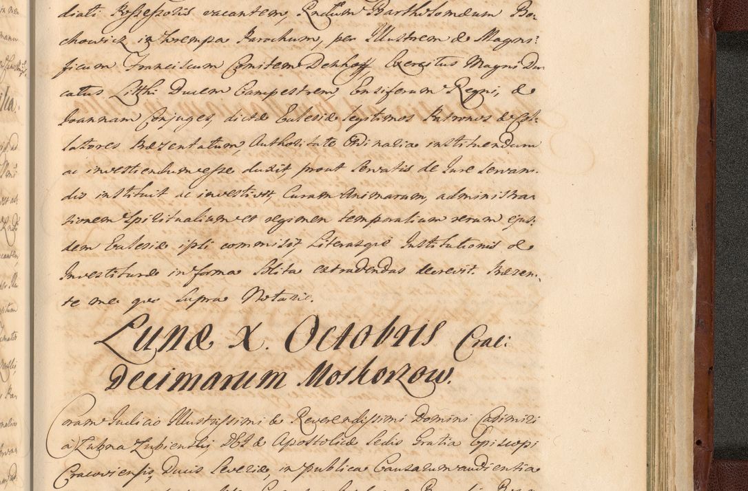 Zdjęcie nr 1787 dla obiektu archiwalnego: Acta actorum episcopalium R. D. Casimiri a Łubna Łubiński, episcopi Cracoviensis, ducis Severiae ab anno 1714 ad annum 1719 conscripta. Volumen II
