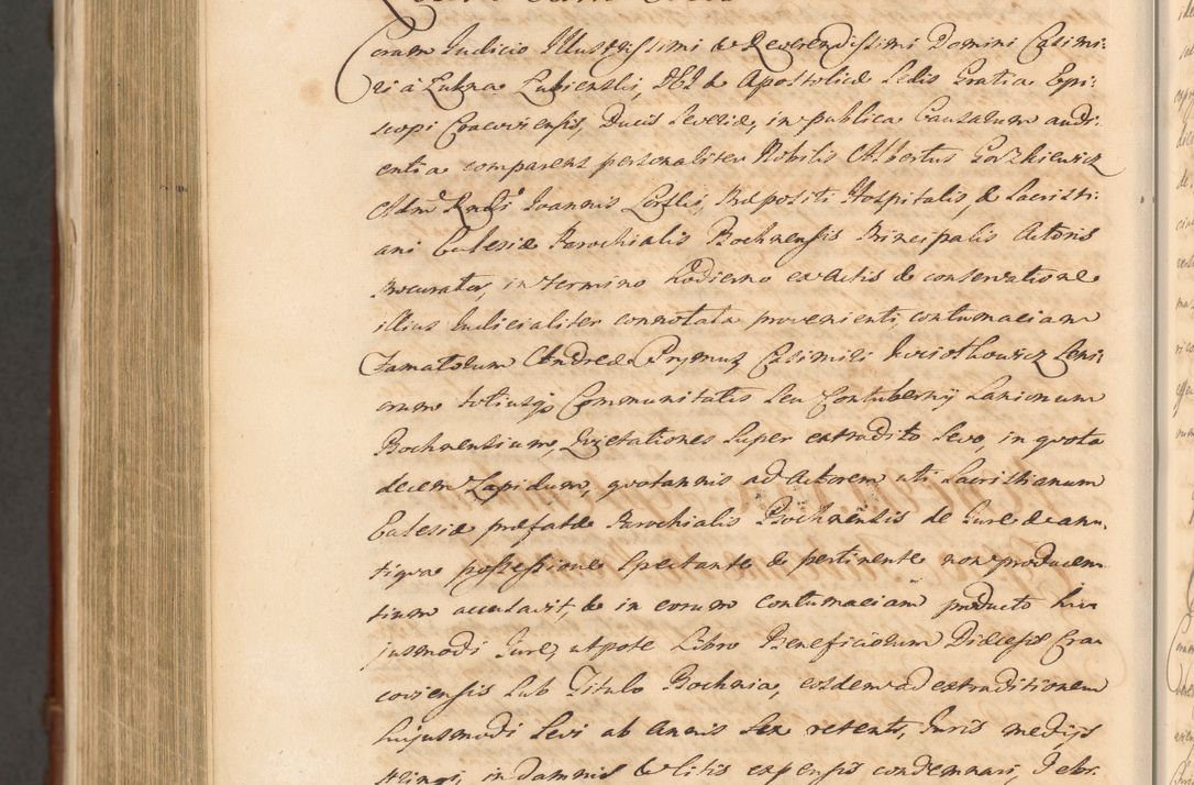 Zdjęcie nr 1784 dla obiektu archiwalnego: Acta actorum episcopalium R. D. Casimiri a Łubna Łubiński, episcopi Cracoviensis, ducis Severiae ab anno 1714 ad annum 1719 conscripta. Volumen II