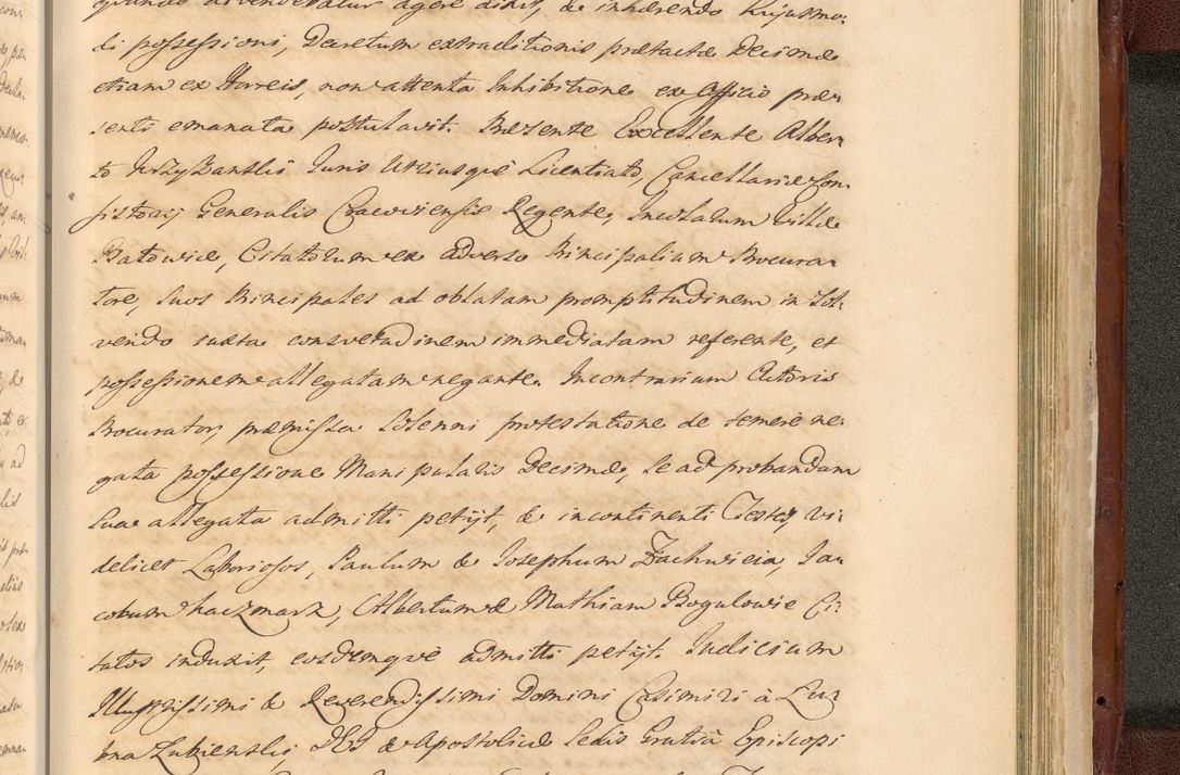 Zdjęcie nr 1781 dla obiektu archiwalnego: Acta actorum episcopalium R. D. Casimiri a Łubna Łubiński, episcopi Cracoviensis, ducis Severiae ab anno 1714 ad annum 1719 conscripta. Volumen II