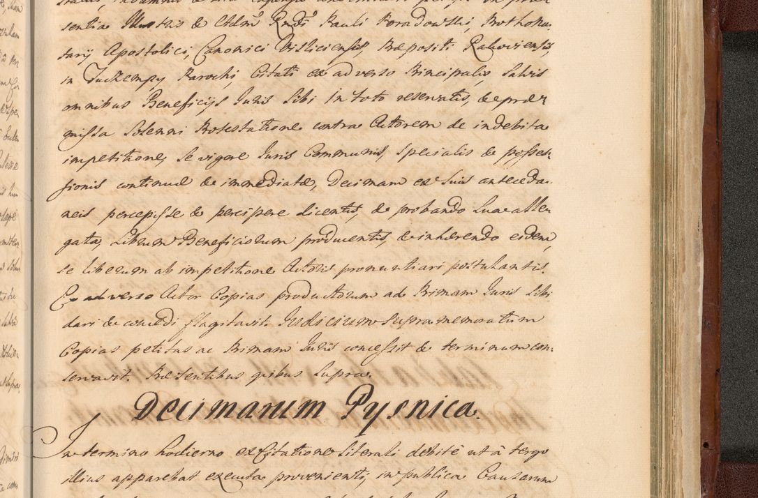 Zdjęcie nr 1771 dla obiektu archiwalnego: Acta actorum episcopalium R. D. Casimiri a Łubna Łubiński, episcopi Cracoviensis, ducis Severiae ab anno 1714 ad annum 1719 conscripta. Volumen II
