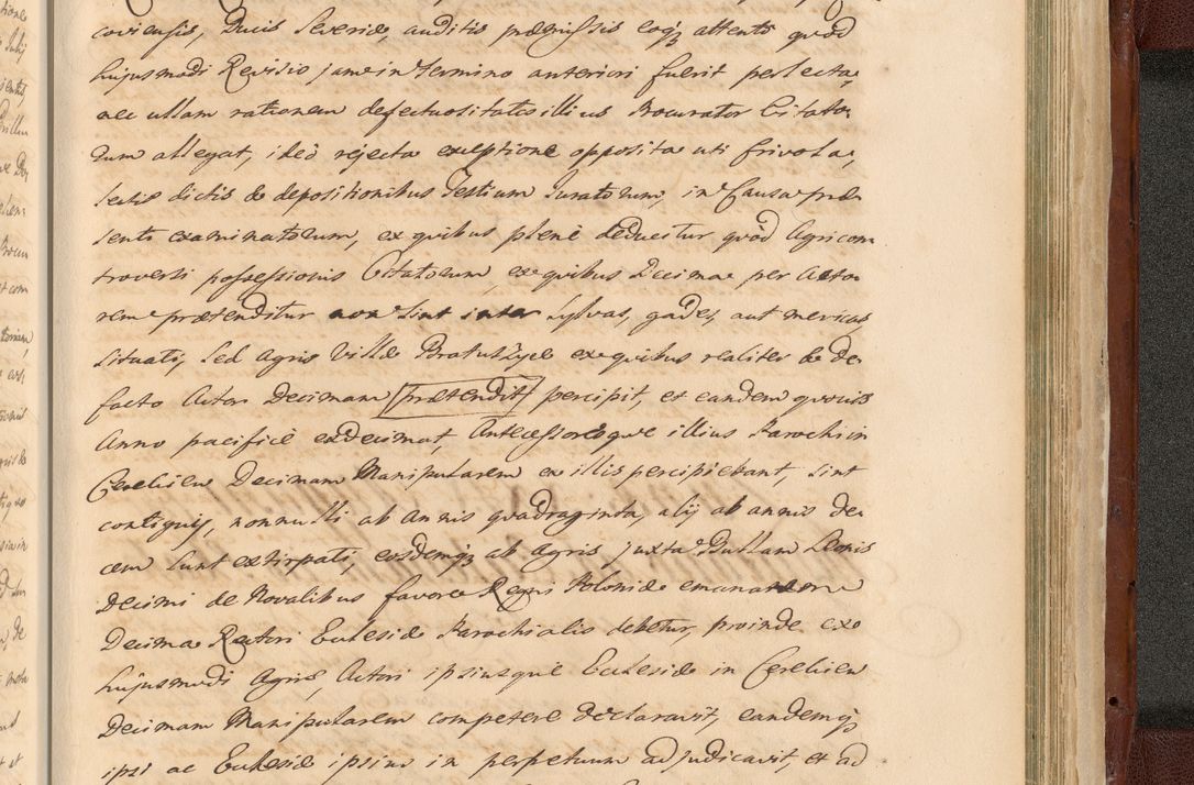 Zdjęcie nr 1765 dla obiektu archiwalnego: Acta actorum episcopalium R. D. Casimiri a Łubna Łubiński, episcopi Cracoviensis, ducis Severiae ab anno 1714 ad annum 1719 conscripta. Volumen II