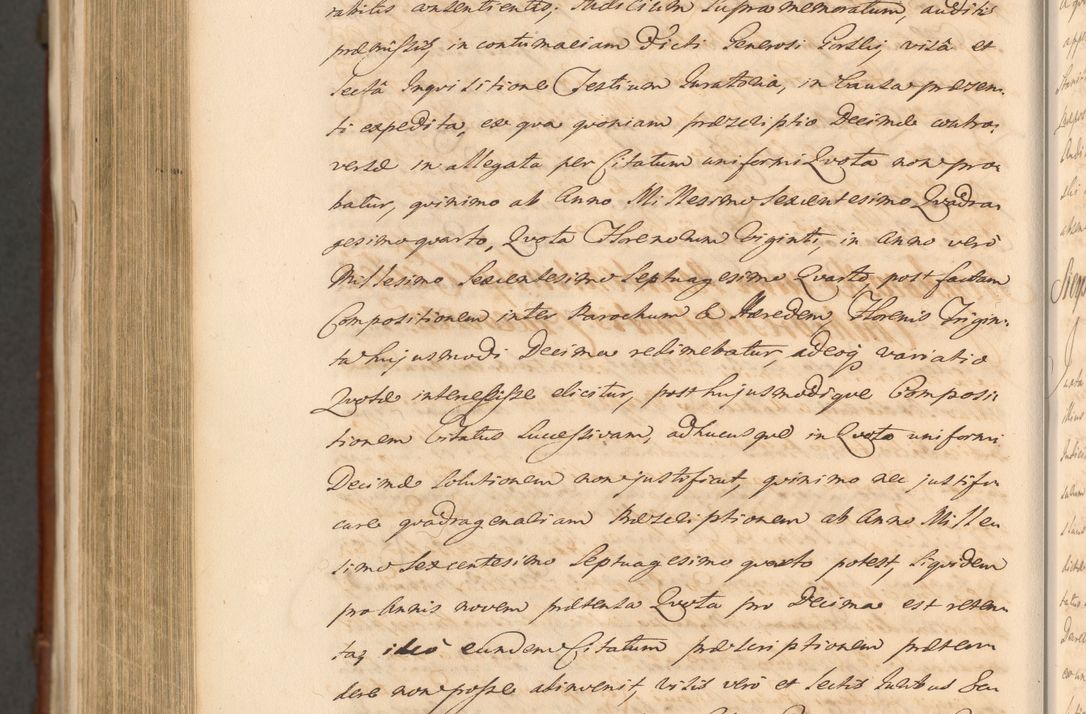 Zdjęcie nr 1754 dla obiektu archiwalnego: Acta actorum episcopalium R. D. Casimiri a Łubna Łubiński, episcopi Cracoviensis, ducis Severiae ab anno 1714 ad annum 1719 conscripta. Volumen II