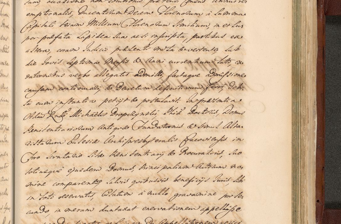 Zdjęcie nr 1749 dla obiektu archiwalnego: Acta actorum episcopalium R. D. Casimiri a Łubna Łubiński, episcopi Cracoviensis, ducis Severiae ab anno 1714 ad annum 1719 conscripta. Volumen II