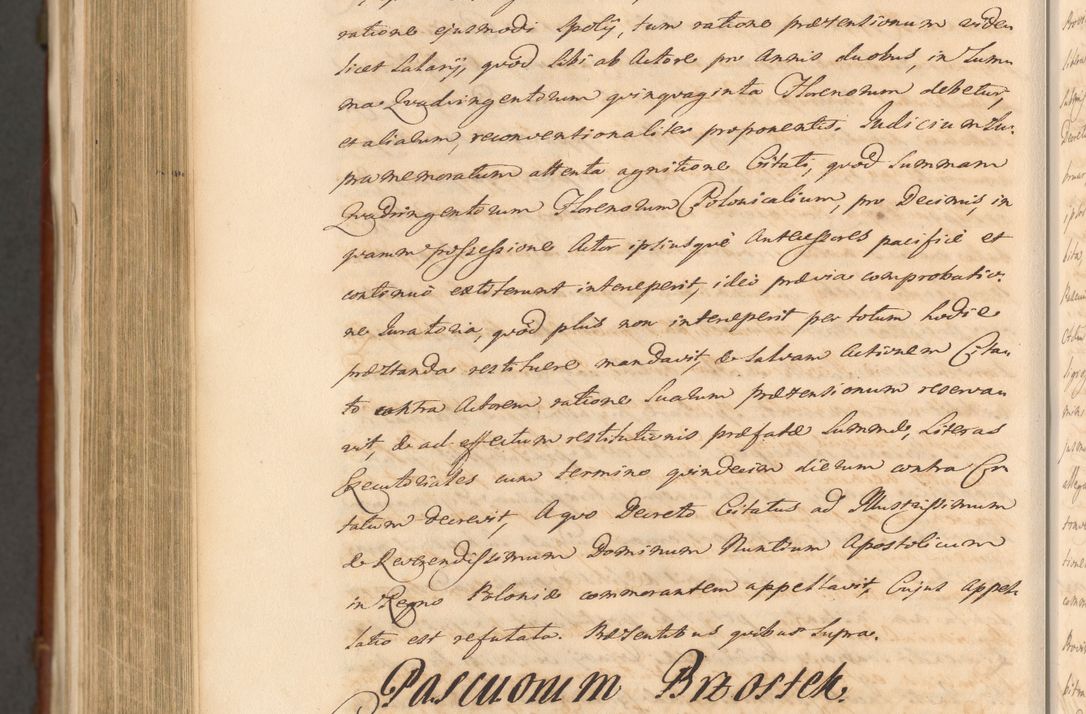 Zdjęcie nr 1746 dla obiektu archiwalnego: Acta actorum episcopalium R. D. Casimiri a Łubna Łubiński, episcopi Cracoviensis, ducis Severiae ab anno 1714 ad annum 1719 conscripta. Volumen II
