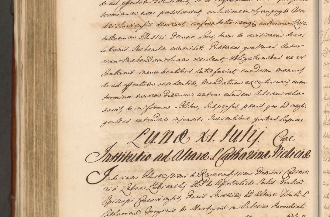Zdjęcie nr 1742 dla obiektu archiwalnego: Acta actorum episcopalium R. D. Casimiri a Łubna Łubiński, episcopi Cracoviensis, ducis Severiae ab anno 1714 ad annum 1719 conscripta. Volumen II