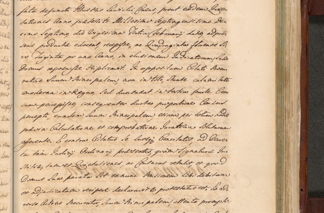 Zdjęcie nr 1725 dla obiektu archiwalnego: Acta actorum episcopalium R. D. Casimiri a Łubna Łubiński, episcopi Cracoviensis, ducis Severiae ab anno 1714 ad annum 1719 conscripta. Volumen II