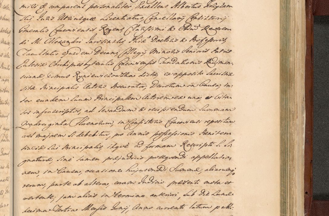 Zdjęcie nr 1723 dla obiektu archiwalnego: Acta actorum episcopalium R. D. Casimiri a Łubna Łubiński, episcopi Cracoviensis, ducis Severiae ab anno 1714 ad annum 1719 conscripta. Volumen II