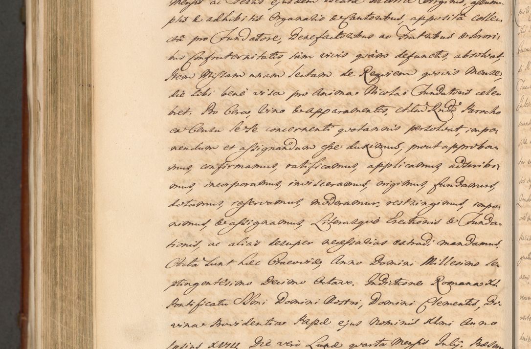 Zdjęcie nr 1722 dla obiektu archiwalnego: Acta actorum episcopalium R. D. Casimiri a Łubna Łubiński, episcopi Cracoviensis, ducis Severiae ab anno 1714 ad annum 1719 conscripta. Volumen II