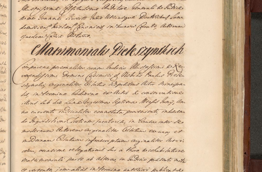 Zdjęcie nr 1705 dla obiektu archiwalnego: Acta actorum episcopalium R. D. Casimiri a Łubna Łubiński, episcopi Cracoviensis, ducis Severiae ab anno 1714 ad annum 1719 conscripta. Volumen II