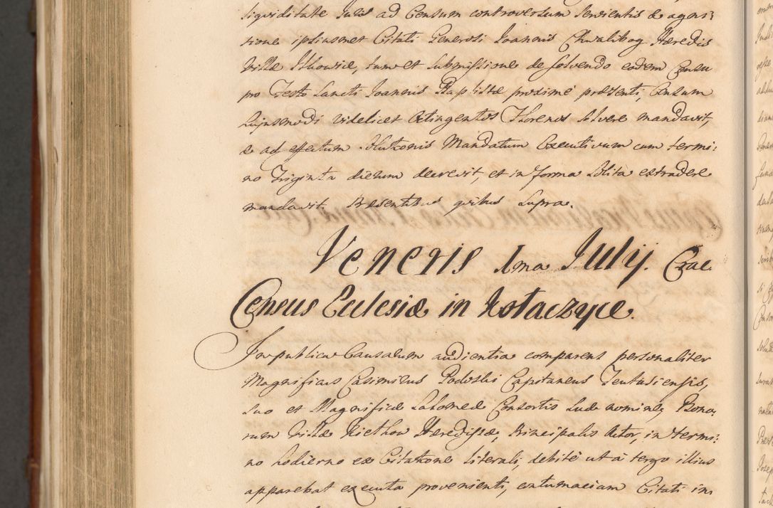 Zdjęcie nr 1702 dla obiektu archiwalnego: Acta actorum episcopalium R. D. Casimiri a Łubna Łubiński, episcopi Cracoviensis, ducis Severiae ab anno 1714 ad annum 1719 conscripta. Volumen II