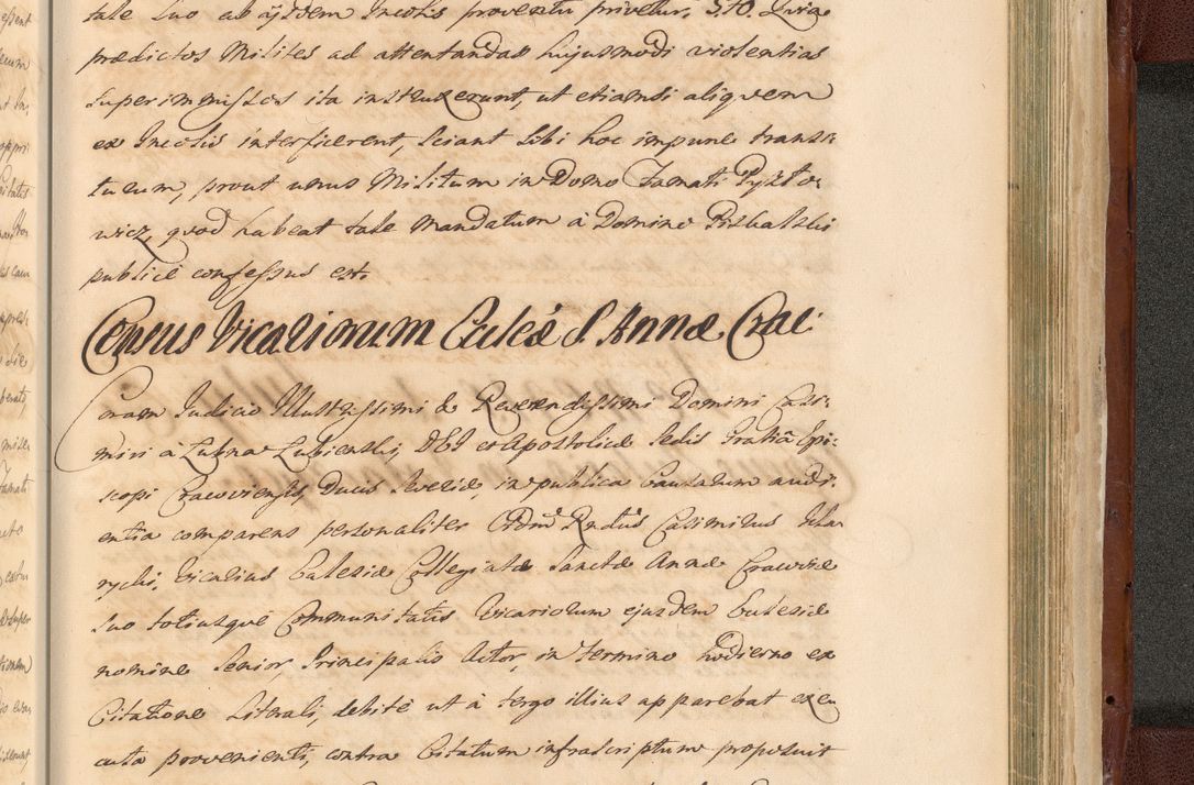 Zdjęcie nr 1701 dla obiektu archiwalnego: Acta actorum episcopalium R. D. Casimiri a Łubna Łubiński, episcopi Cracoviensis, ducis Severiae ab anno 1714 ad annum 1719 conscripta. Volumen II