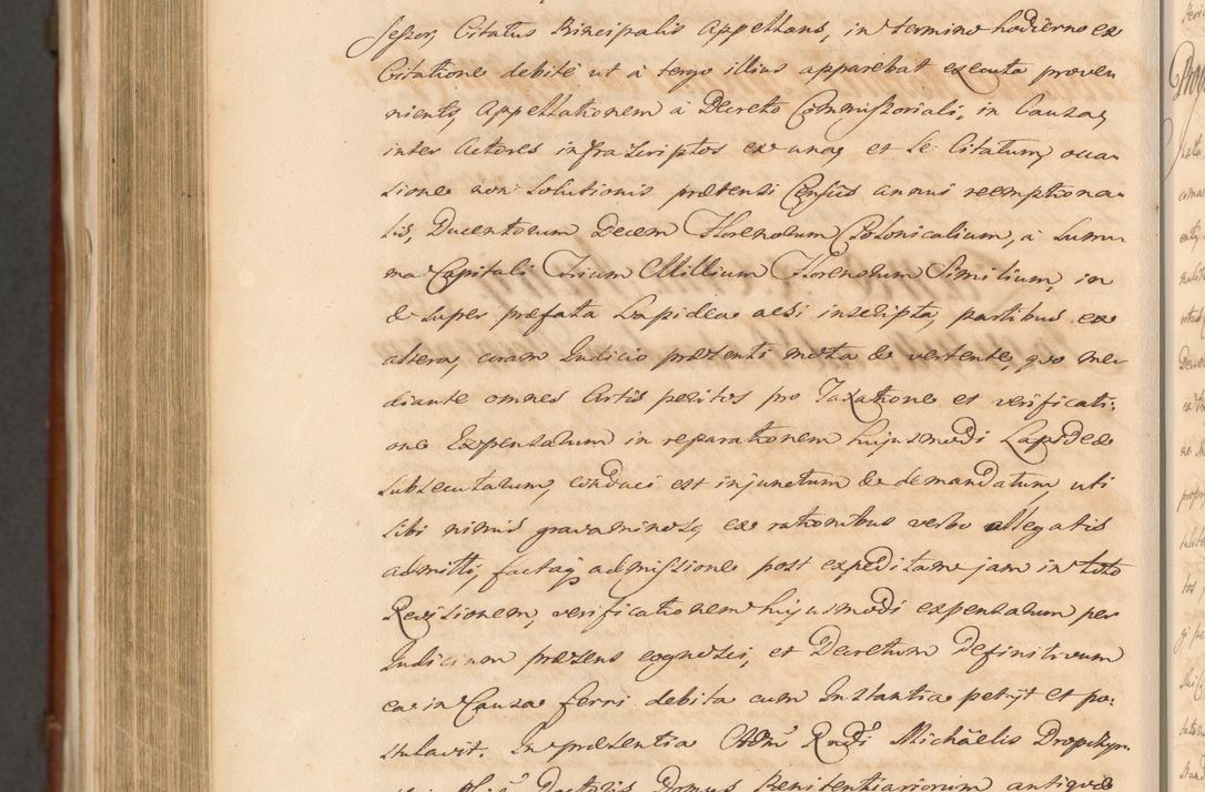 Zdjęcie nr 1698 dla obiektu archiwalnego: Acta actorum episcopalium R. D. Casimiri a Łubna Łubiński, episcopi Cracoviensis, ducis Severiae ab anno 1714 ad annum 1719 conscripta. Volumen II