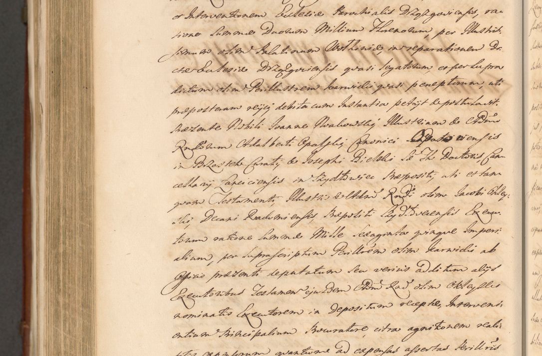 Zdjęcie nr 1692 dla obiektu archiwalnego: Acta actorum episcopalium R. D. Casimiri a Łubna Łubiński, episcopi Cracoviensis, ducis Severiae ab anno 1714 ad annum 1719 conscripta. Volumen II