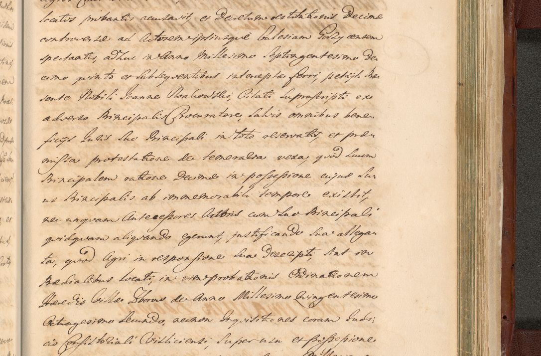 Zdjęcie nr 1689 dla obiektu archiwalnego: Acta actorum episcopalium R. D. Casimiri a Łubna Łubiński, episcopi Cracoviensis, ducis Severiae ab anno 1714 ad annum 1719 conscripta. Volumen II
