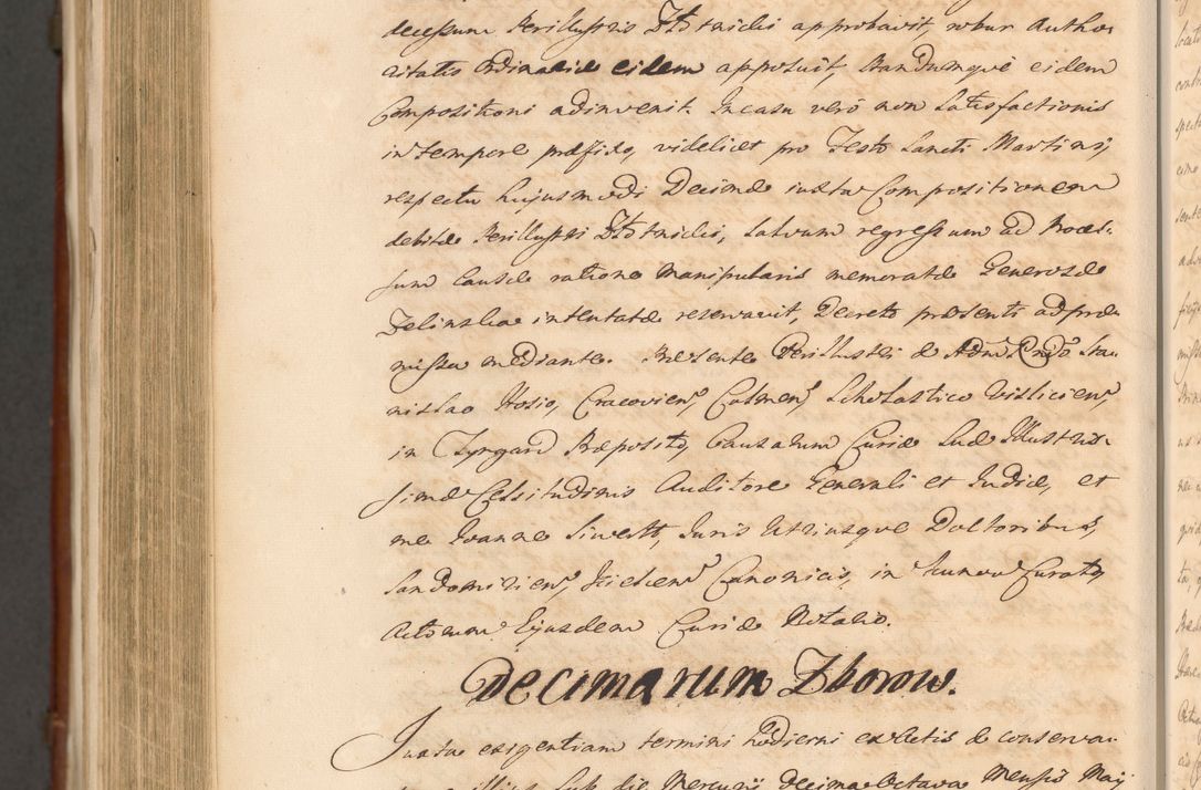 Zdjęcie nr 1688 dla obiektu archiwalnego: Acta actorum episcopalium R. D. Casimiri a Łubna Łubiński, episcopi Cracoviensis, ducis Severiae ab anno 1714 ad annum 1719 conscripta. Volumen II