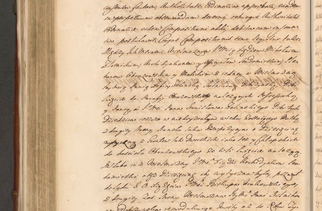 Zdjęcie nr 1686 dla obiektu archiwalnego: Acta actorum episcopalium R. D. Casimiri a Łubna Łubiński, episcopi Cracoviensis, ducis Severiae ab anno 1714 ad annum 1719 conscripta. Volumen II