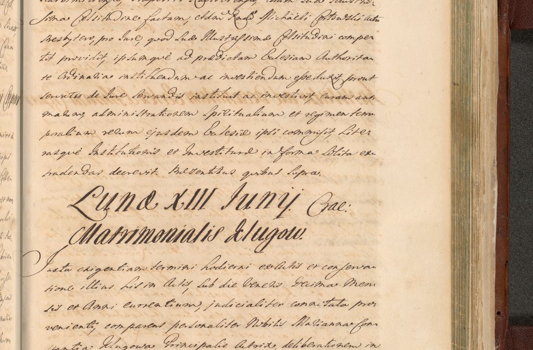 Zdjęcie nr 1679 dla obiektu archiwalnego: Acta actorum episcopalium R. D. Casimiri a Łubna Łubiński, episcopi Cracoviensis, ducis Severiae ab anno 1714 ad annum 1719 conscripta. Volumen II