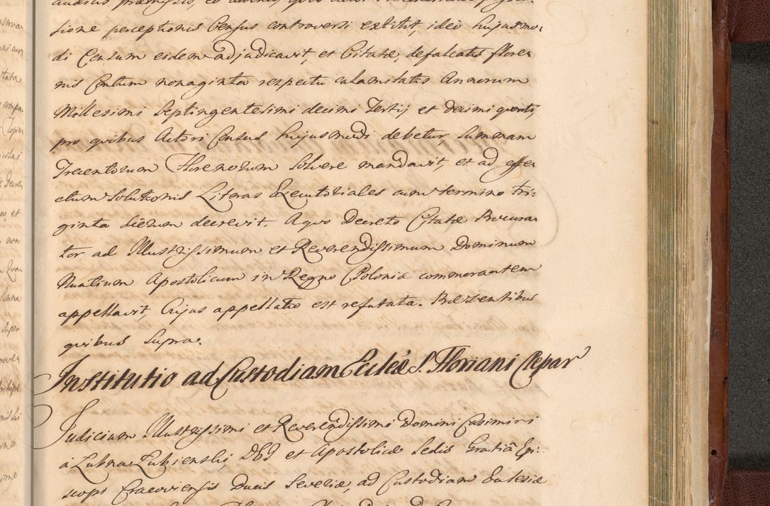 Zdjęcie nr 1669 dla obiektu archiwalnego: Acta actorum episcopalium R. D. Casimiri a Łubna Łubiński, episcopi Cracoviensis, ducis Severiae ab anno 1714 ad annum 1719 conscripta. Volumen II
