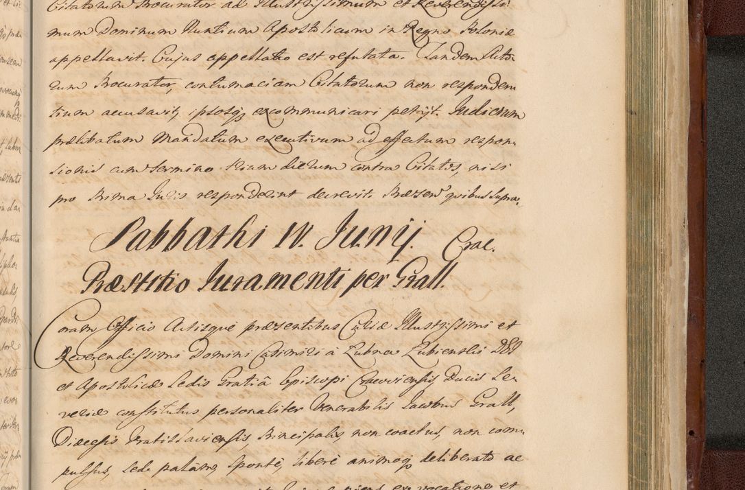 Zdjęcie nr 1667 dla obiektu archiwalnego: Acta actorum episcopalium R. D. Casimiri a Łubna Łubiński, episcopi Cracoviensis, ducis Severiae ab anno 1714 ad annum 1719 conscripta. Volumen II