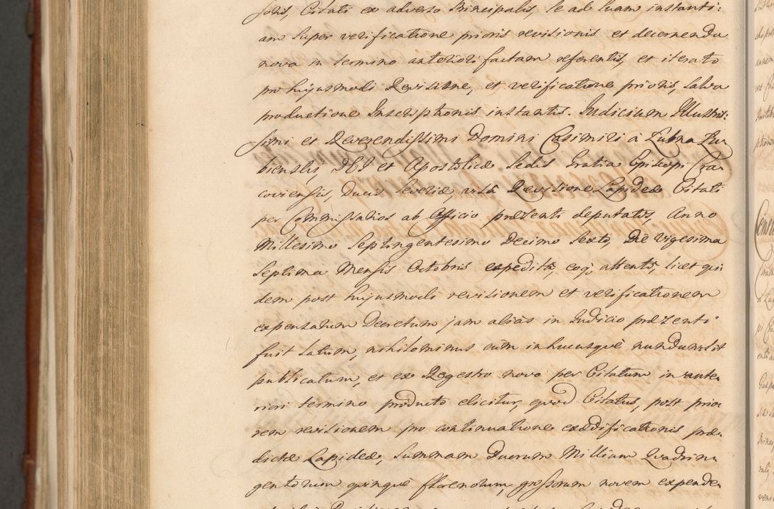 Zdjęcie nr 1662 dla obiektu archiwalnego: Acta actorum episcopalium R. D. Casimiri a Łubna Łubiński, episcopi Cracoviensis, ducis Severiae ab anno 1714 ad annum 1719 conscripta. Volumen II
