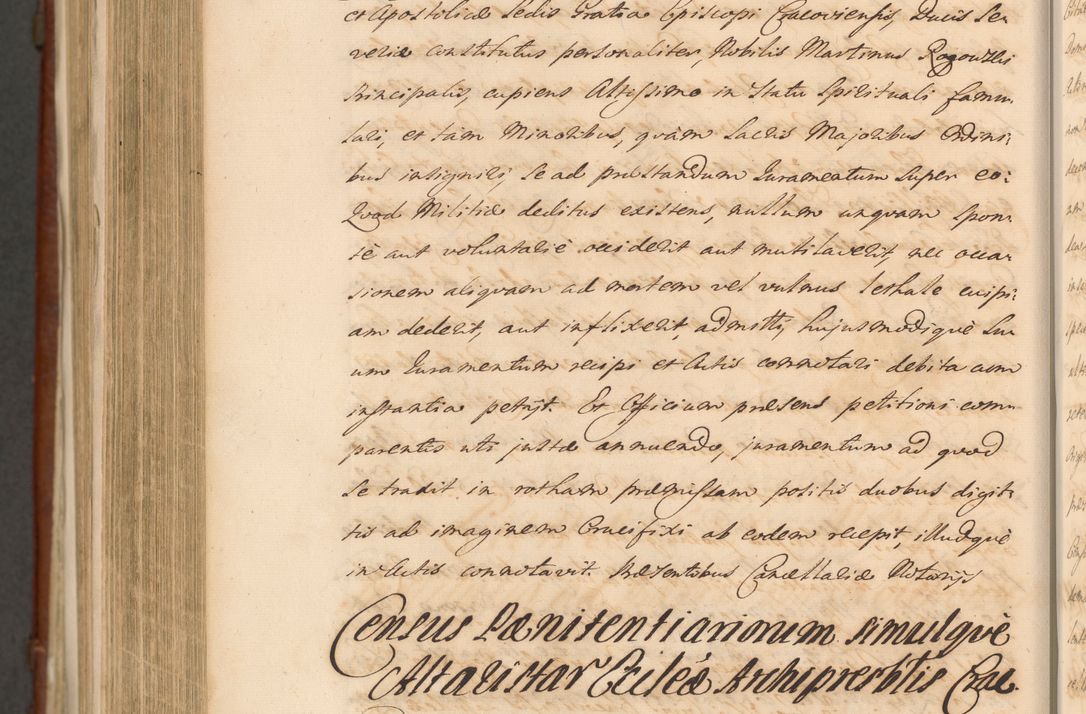 Zdjęcie nr 1658 dla obiektu archiwalnego: Acta actorum episcopalium R. D. Casimiri a Łubna Łubiński, episcopi Cracoviensis, ducis Severiae ab anno 1714 ad annum 1719 conscripta. Volumen II