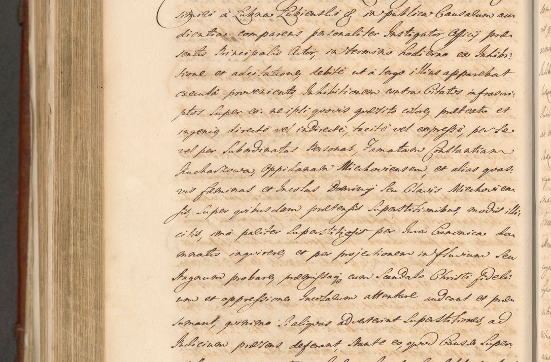 Zdjęcie nr 1652 dla obiektu archiwalnego: Acta actorum episcopalium R. D. Casimiri a Łubna Łubiński, episcopi Cracoviensis, ducis Severiae ab anno 1714 ad annum 1719 conscripta. Volumen II