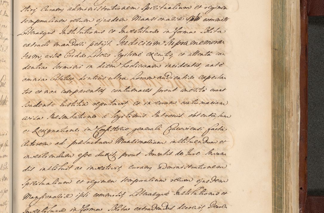 Zdjęcie nr 1651 dla obiektu archiwalnego: Acta actorum episcopalium R. D. Casimiri a Łubna Łubiński, episcopi Cracoviensis, ducis Severiae ab anno 1714 ad annum 1719 conscripta. Volumen II