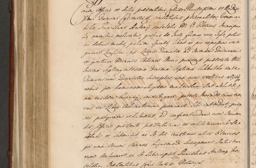 Zdjęcie nr 1646 dla obiektu archiwalnego: Acta actorum episcopalium R. D. Casimiri a Łubna Łubiński, episcopi Cracoviensis, ducis Severiae ab anno 1714 ad annum 1719 conscripta. Volumen II