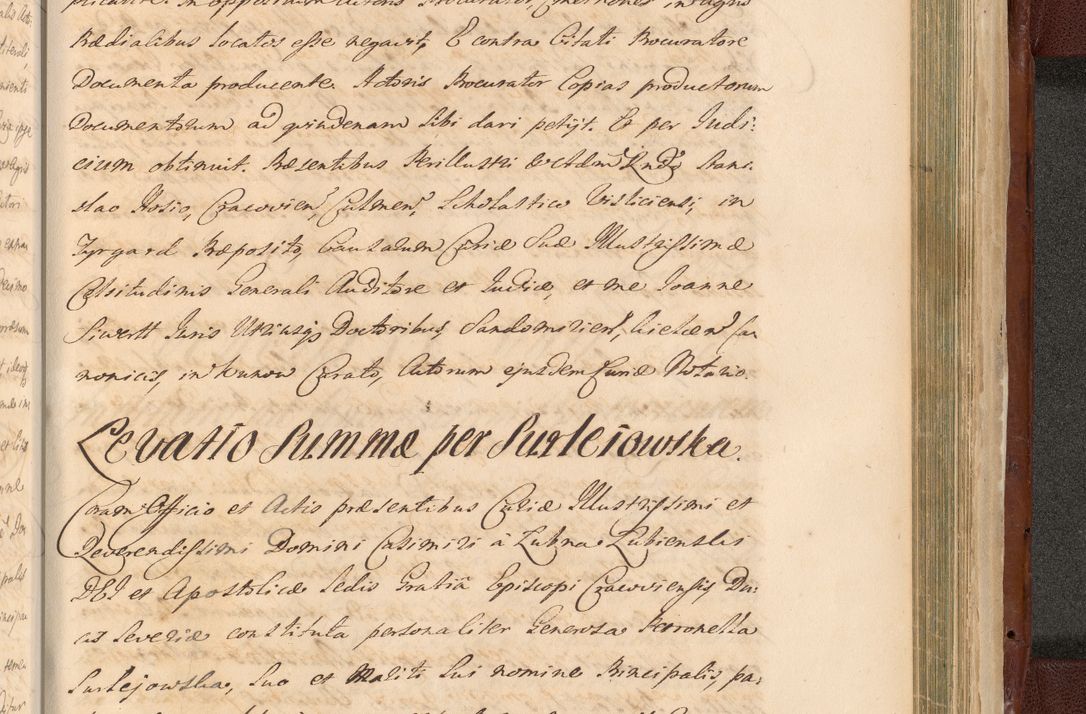 Zdjęcie nr 1645 dla obiektu archiwalnego: Acta actorum episcopalium R. D. Casimiri a Łubna Łubiński, episcopi Cracoviensis, ducis Severiae ab anno 1714 ad annum 1719 conscripta. Volumen II