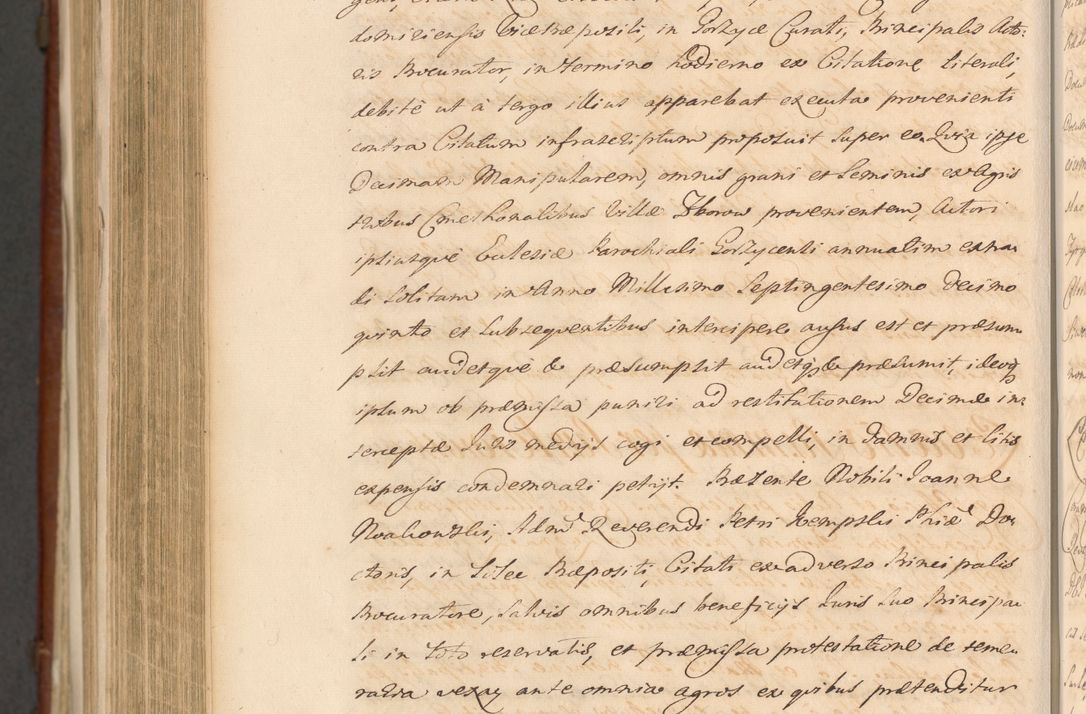 Zdjęcie nr 1644 dla obiektu archiwalnego: Acta actorum episcopalium R. D. Casimiri a Łubna Łubiński, episcopi Cracoviensis, ducis Severiae ab anno 1714 ad annum 1719 conscripta. Volumen II