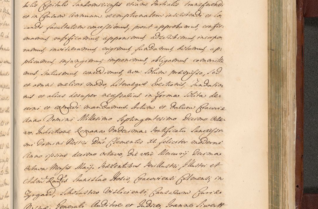 Zdjęcie nr 1643 dla obiektu archiwalnego: Acta actorum episcopalium R. D. Casimiri a Łubna Łubiński, episcopi Cracoviensis, ducis Severiae ab anno 1714 ad annum 1719 conscripta. Volumen II