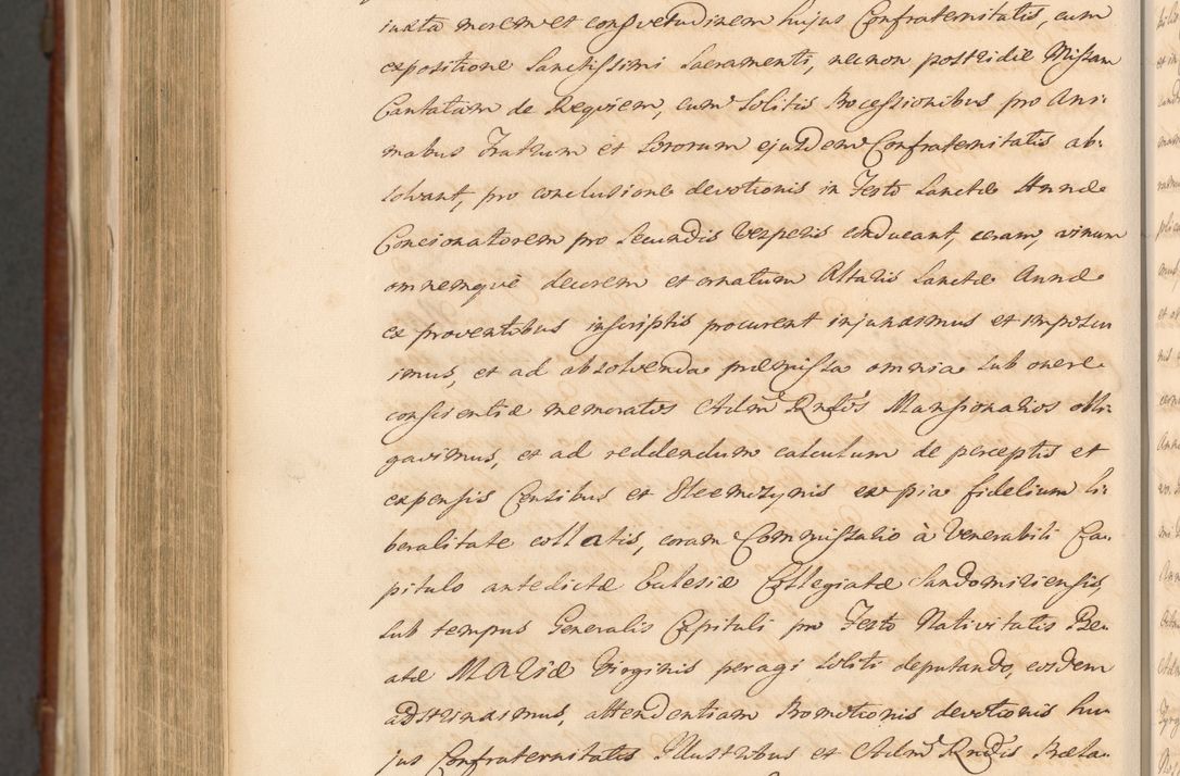 Zdjęcie nr 1642 dla obiektu archiwalnego: Acta actorum episcopalium R. D. Casimiri a Łubna Łubiński, episcopi Cracoviensis, ducis Severiae ab anno 1714 ad annum 1719 conscripta. Volumen II