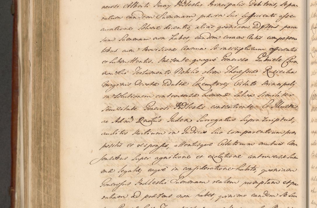 Zdjęcie nr 1640 dla obiektu archiwalnego: Acta actorum episcopalium R. D. Casimiri a Łubna Łubiński, episcopi Cracoviensis, ducis Severiae ab anno 1714 ad annum 1719 conscripta. Volumen II
