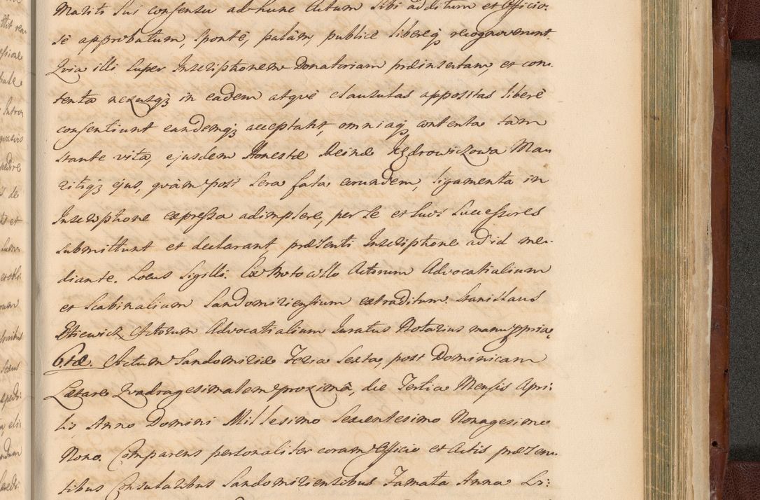 Zdjęcie nr 1629 dla obiektu archiwalnego: Acta actorum episcopalium R. D. Casimiri a Łubna Łubiński, episcopi Cracoviensis, ducis Severiae ab anno 1714 ad annum 1719 conscripta. Volumen II