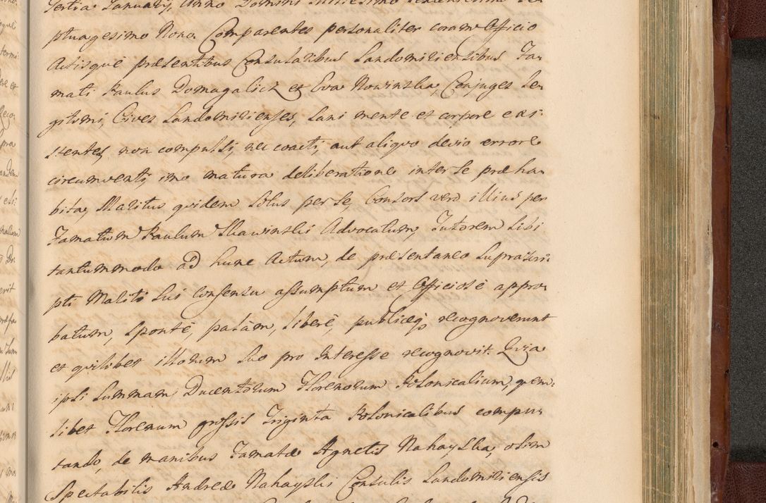 Zdjęcie nr 1623 dla obiektu archiwalnego: Acta actorum episcopalium R. D. Casimiri a Łubna Łubiński, episcopi Cracoviensis, ducis Severiae ab anno 1714 ad annum 1719 conscripta. Volumen II