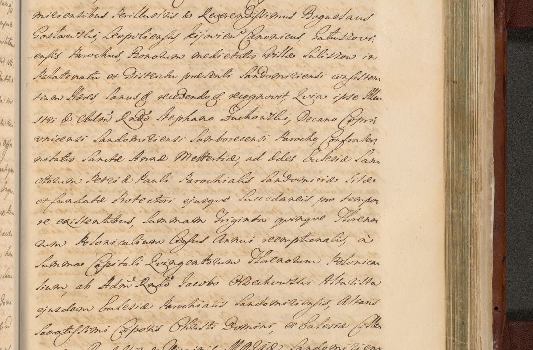 Zdjęcie nr 1617 dla obiektu archiwalnego: Acta actorum episcopalium R. D. Casimiri a Łubna Łubiński, episcopi Cracoviensis, ducis Severiae ab anno 1714 ad annum 1719 conscripta. Volumen II