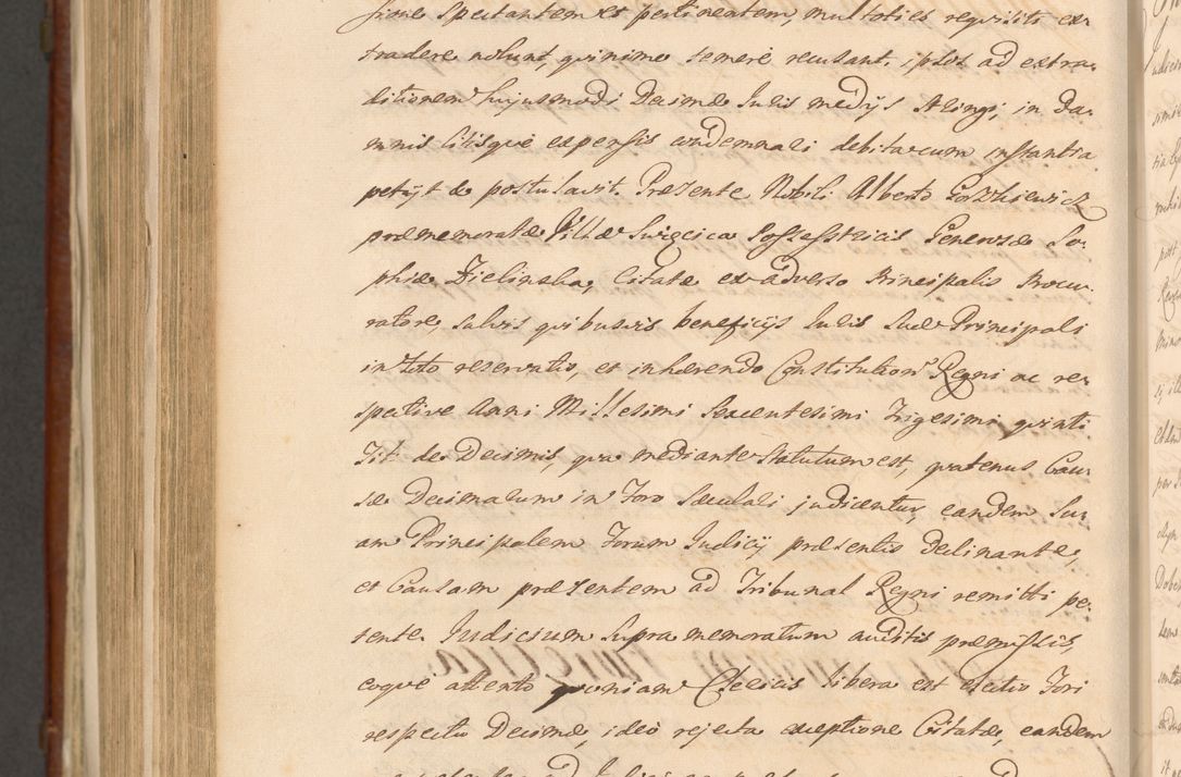 Zdjęcie nr 1353 dla obiektu archiwalnego: Acta actorum episcopalium R. D. Casimiri a Łubna Łubiński, episcopi Cracoviensis, ducis Severiae ab anno 1714 ad annum 1719 conscripta. Volumen II
