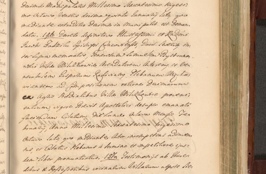 Zdjęcie nr 1348 dla obiektu archiwalnego: Acta actorum episcopalium R. D. Casimiri a Łubna Łubiński, episcopi Cracoviensis, ducis Severiae ab anno 1714 ad annum 1719 conscripta. Volumen II