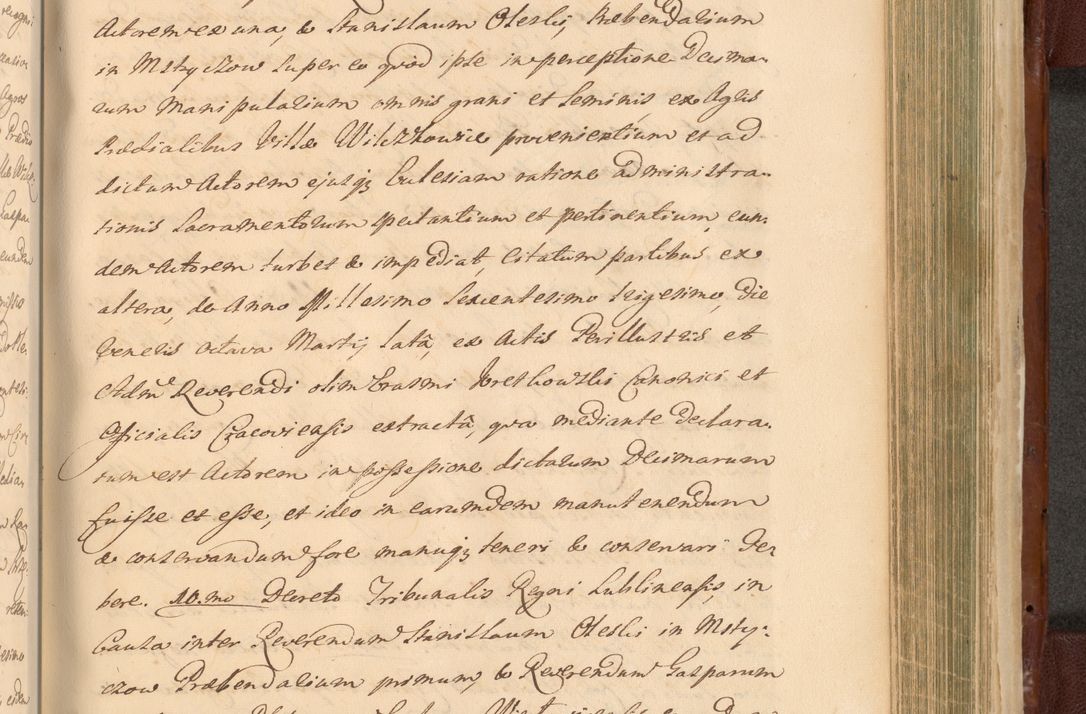 Zdjęcie nr 1346 dla obiektu archiwalnego: Acta actorum episcopalium R. D. Casimiri a Łubna Łubiński, episcopi Cracoviensis, ducis Severiae ab anno 1714 ad annum 1719 conscripta. Volumen II
