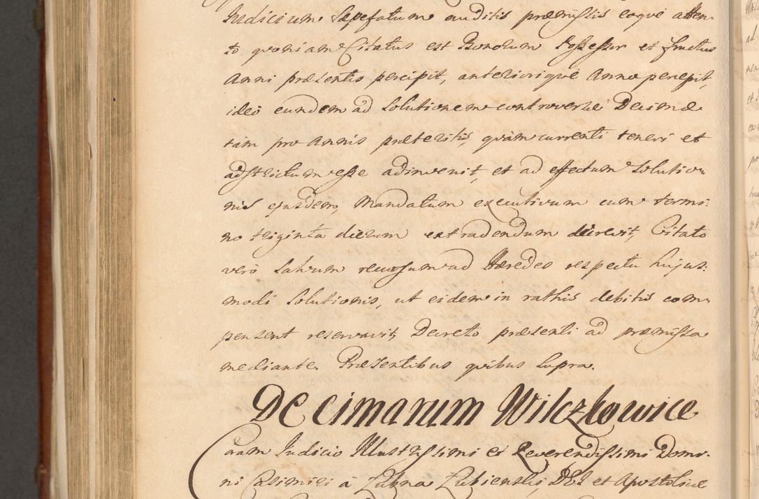 Zdjęcie nr 1341 dla obiektu archiwalnego: Acta actorum episcopalium R. D. Casimiri a Łubna Łubiński, episcopi Cracoviensis, ducis Severiae ab anno 1714 ad annum 1719 conscripta. Volumen II