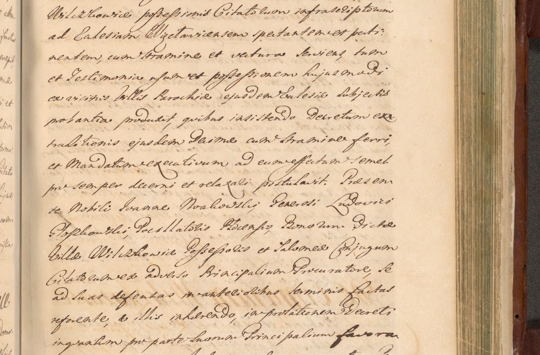 Zdjęcie nr 1342 dla obiektu archiwalnego: Acta actorum episcopalium R. D. Casimiri a Łubna Łubiński, episcopi Cracoviensis, ducis Severiae ab anno 1714 ad annum 1719 conscripta. Volumen II