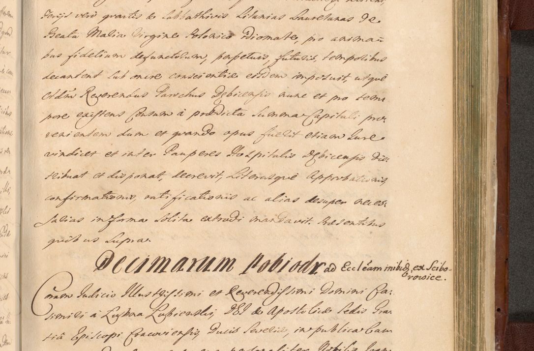 Zdjęcie nr 1338 dla obiektu archiwalnego: Acta actorum episcopalium R. D. Casimiri a Łubna Łubiński, episcopi Cracoviensis, ducis Severiae ab anno 1714 ad annum 1719 conscripta. Volumen II