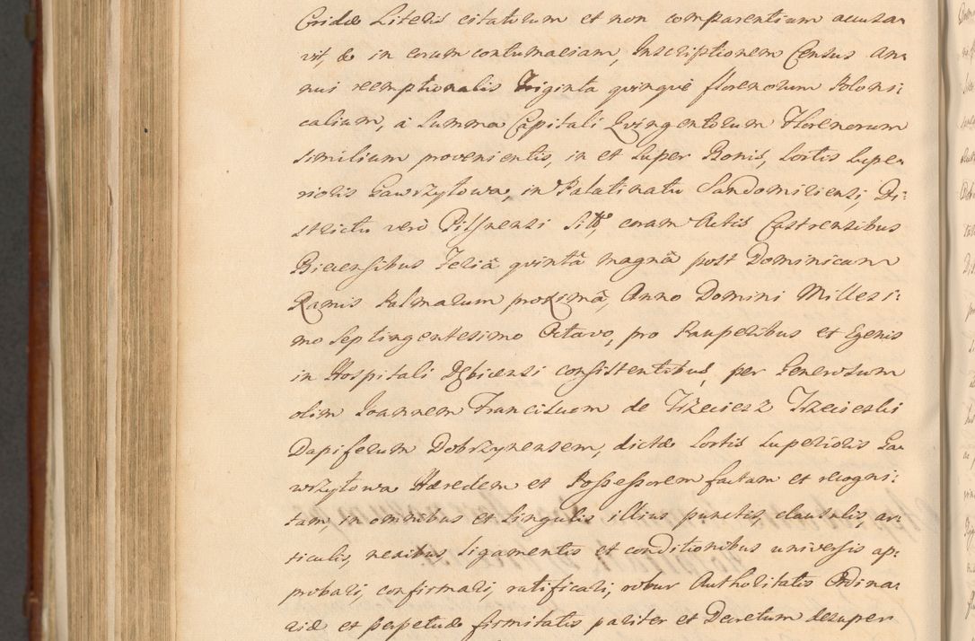 Zdjęcie nr 1331 dla obiektu archiwalnego: Acta actorum episcopalium R. D. Casimiri a Łubna Łubiński, episcopi Cracoviensis, ducis Severiae ab anno 1714 ad annum 1719 conscripta. Volumen II