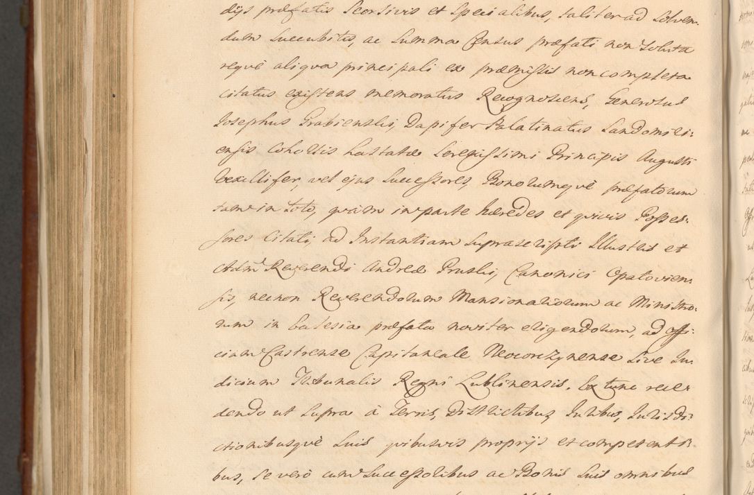 Zdjęcie nr 1313 dla obiektu archiwalnego: Acta actorum episcopalium R. D. Casimiri a Łubna Łubiński, episcopi Cracoviensis, ducis Severiae ab anno 1714 ad annum 1719 conscripta. Volumen II