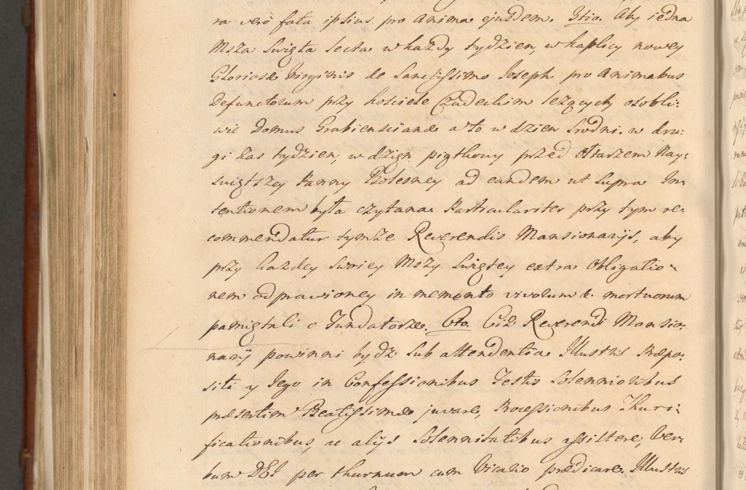 Zdjęcie nr 1305 dla obiektu archiwalnego: Acta actorum episcopalium R. D. Casimiri a Łubna Łubiński, episcopi Cracoviensis, ducis Severiae ab anno 1714 ad annum 1719 conscripta. Volumen II