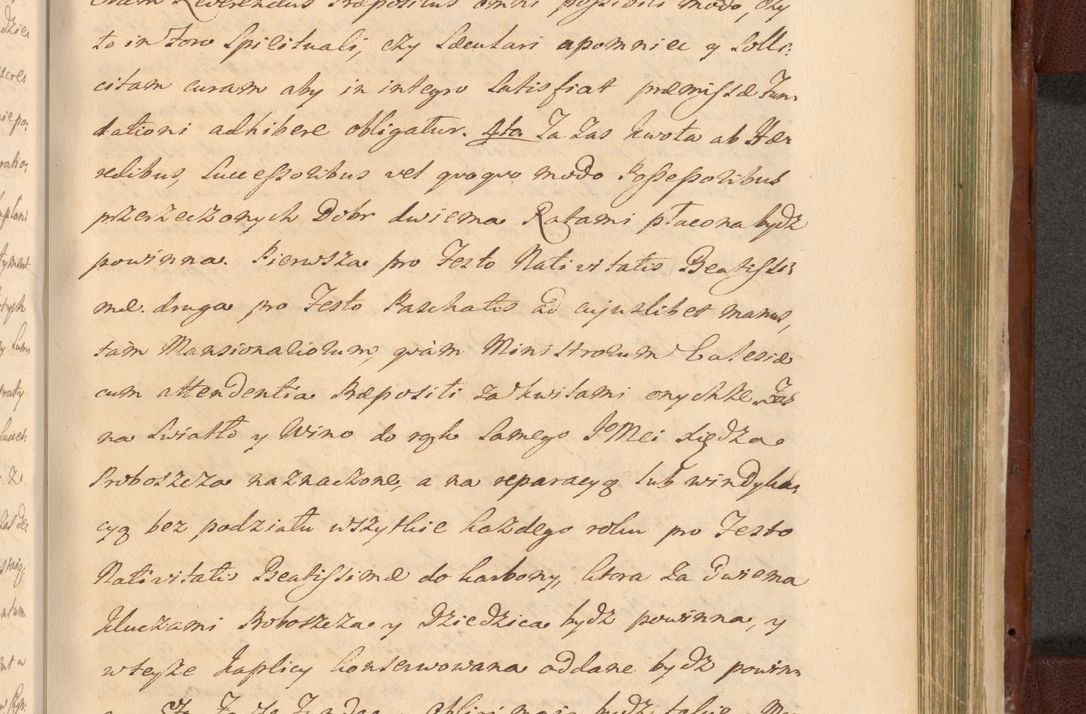 Zdjęcie nr 1304 dla obiektu archiwalnego: Acta actorum episcopalium R. D. Casimiri a Łubna Łubiński, episcopi Cracoviensis, ducis Severiae ab anno 1714 ad annum 1719 conscripta. Volumen II