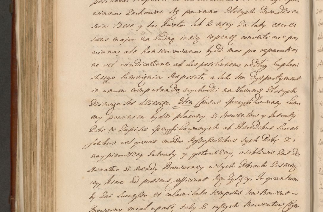 Zdjęcie nr 1303 dla obiektu archiwalnego: Acta actorum episcopalium R. D. Casimiri a Łubna Łubiński, episcopi Cracoviensis, ducis Severiae ab anno 1714 ad annum 1719 conscripta. Volumen II
