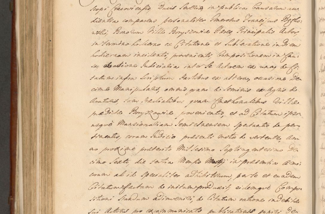 Zdjęcie nr 1297 dla obiektu archiwalnego: Acta actorum episcopalium R. D. Casimiri a Łubna Łubiński, episcopi Cracoviensis, ducis Severiae ab anno 1714 ad annum 1719 conscripta. Volumen II